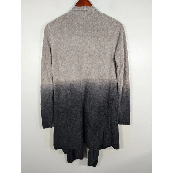 Barefoot Dreams Sweater Women Small Medium Cozy Chic Lite Cardigan Purple Ombre - Picture 2 of 10